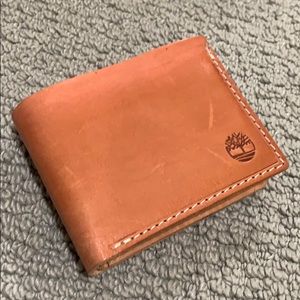 Timberland Vegetable Tan Leather Wallet